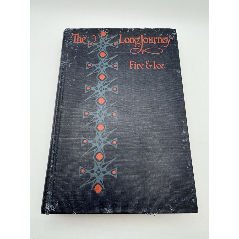 The Long Journey Fire and Ice by Johannes Jensen 1923 Knopf HC 3rd Printing